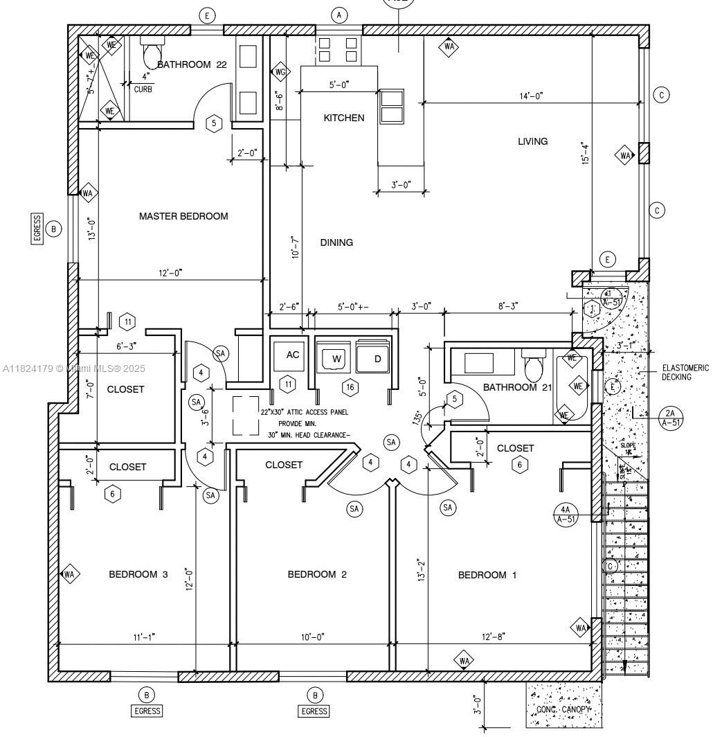 147 Northwest 61st Street Miami, FL 33127 - Photo 15 of 17 a picture of a glass window with a white and white photo of the front