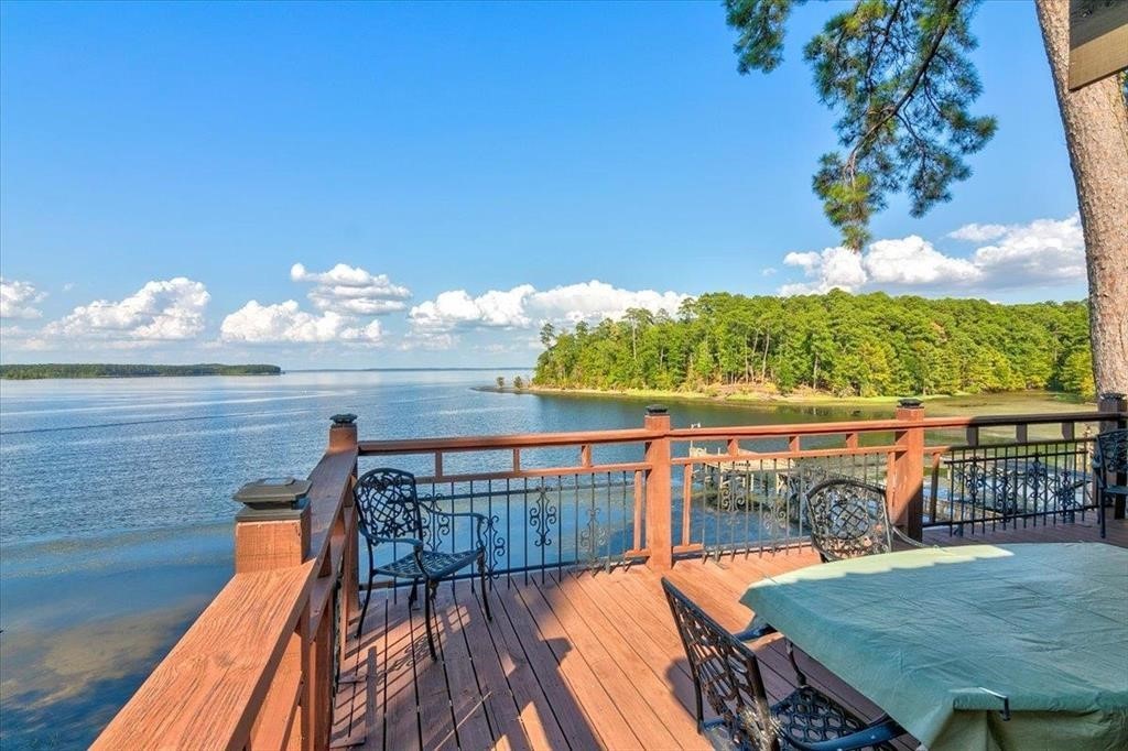 500 Two Coves Hemphill, TX 75948 - Photo 18 of 36 view of balcony with wooden floor