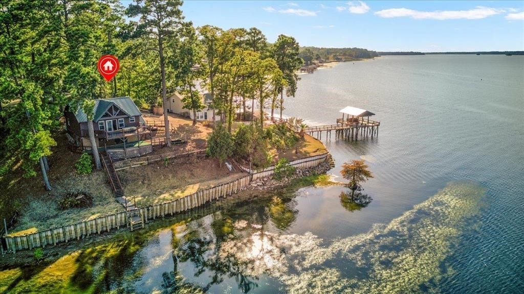 500 Two Coves Hemphill, TX 75948 - Photo 2 of 36 a view of a lake from a balcony