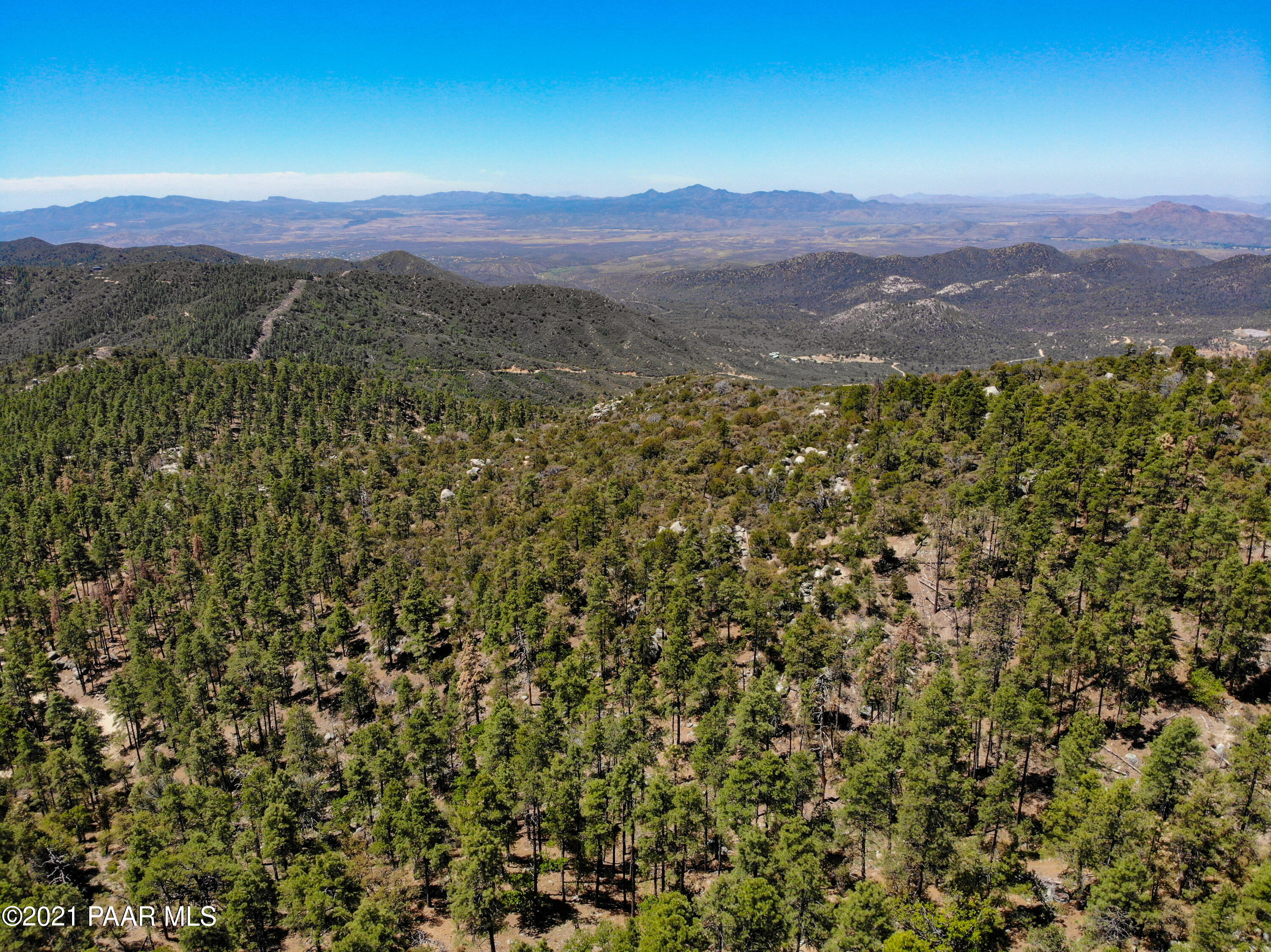 5000 West Copper Basin Road Prescott, AZ 86303 - Photo 12 of 15 a view of a city with mountains in the background
