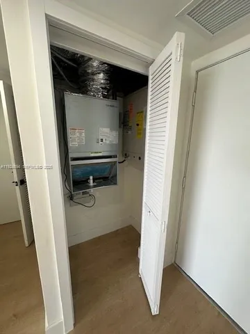 a view of walk in closet