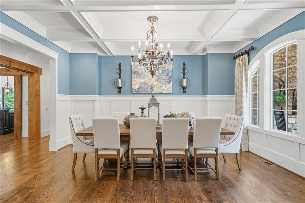 680 Gaddis Road Canton, GA 30115 - Photo 6 of 85 a view of a dining room with furniture window and wooden floor
