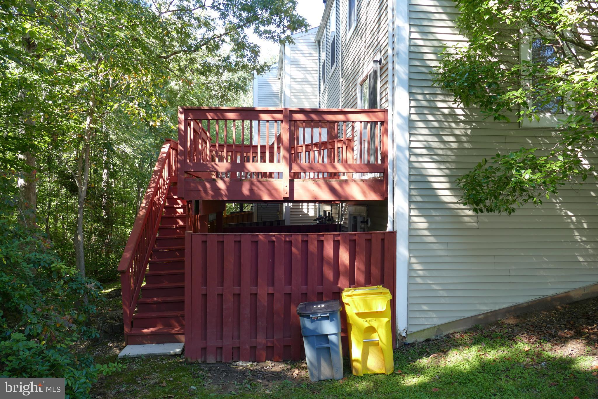 228 Sycamore Ridge Road Laurel, MD 20724 - Photo 4 of 34 Deck backing to woods