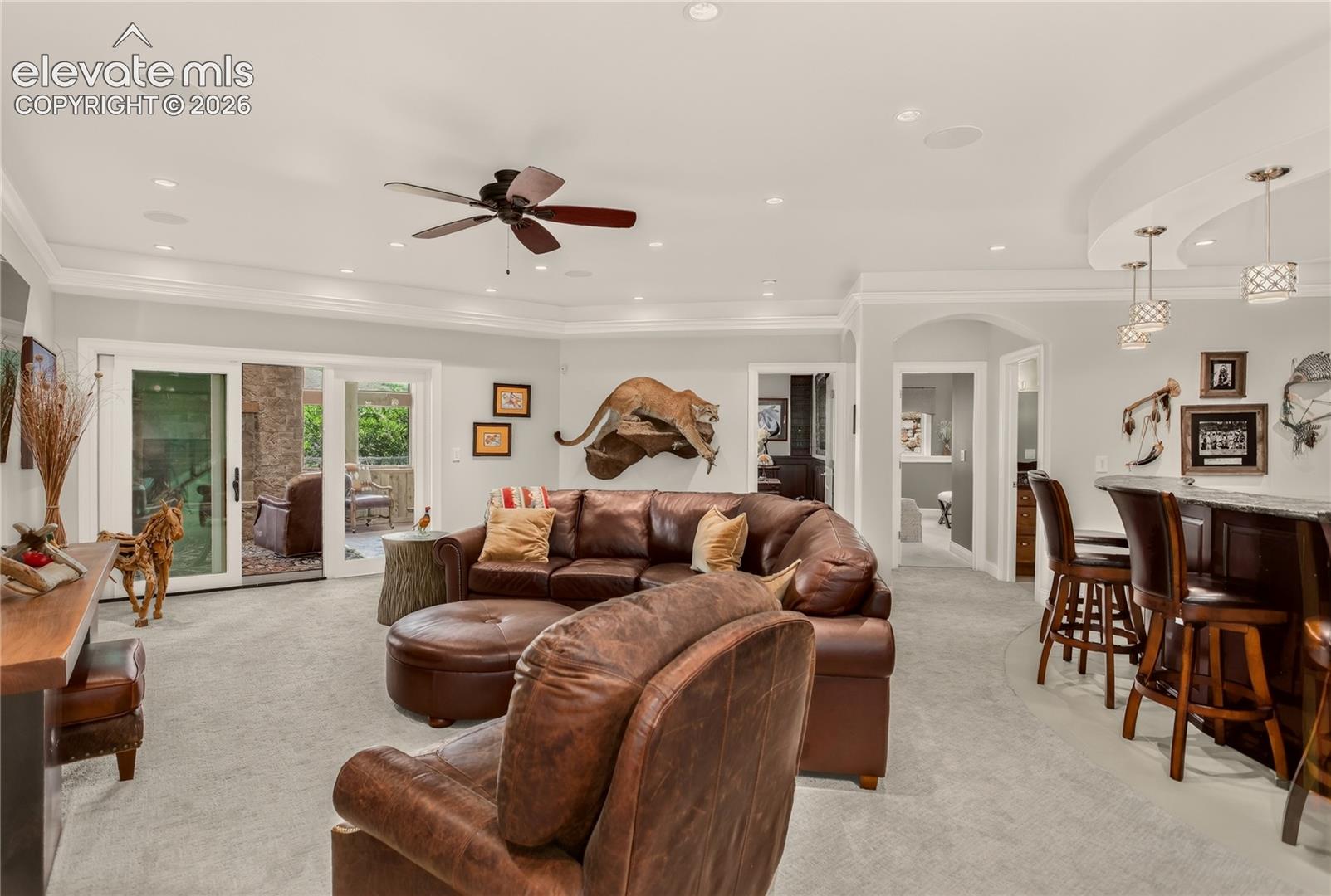 5610 Wilson Road Colorado Springs, CO 80919 - Photo 24 of 50 Basement family room.