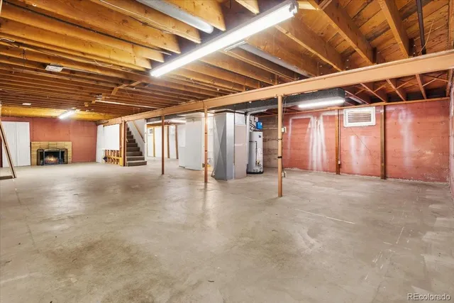 a view of parking garage