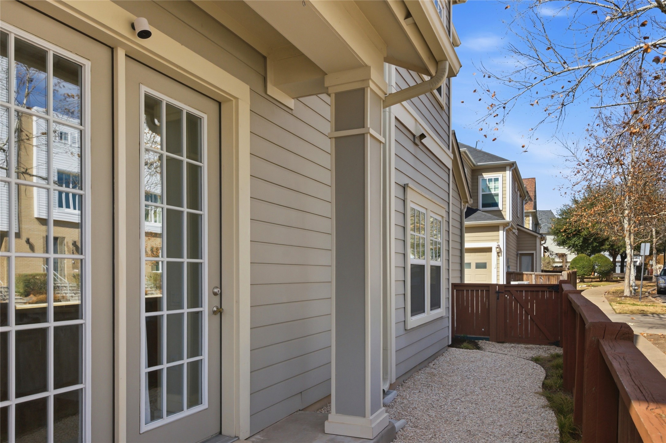 3900 Threadgill Street, Unit 2 Austin, TX 78723 - Photo 17 of 19 Landscaped for easy maintenance, this private patio is perfect for al fresco dining.