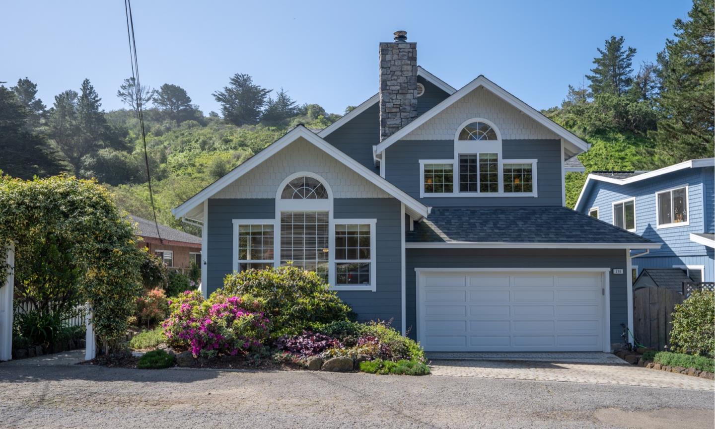 716 Rockaway Beach Avenue Pacifica, CA 94044 - Photo 1 of 1 a front view of a house with garden