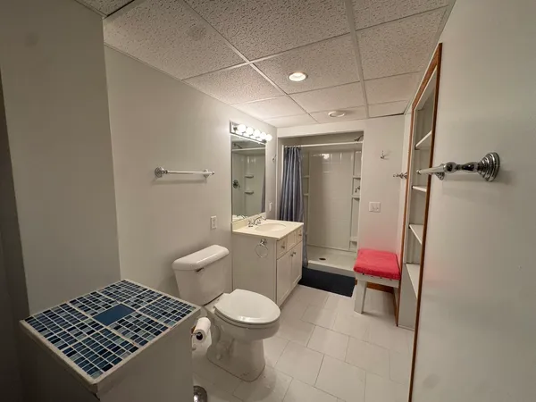 a room with furniture and a window