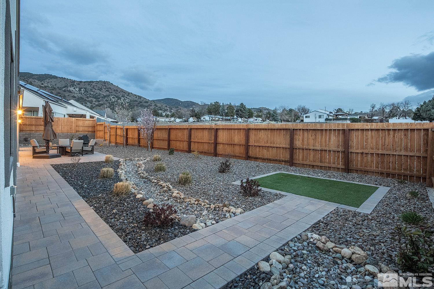 3020 Feathertop Drive Reno, NV 89521 - Photo 32 of 40 a view of a backyard with outdoor space