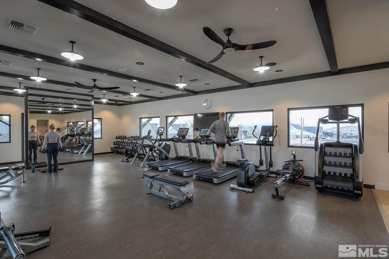 3020 Feathertop Drive Reno, NV 89521 - Photo 37 of 40 a view of a room with gym equipment