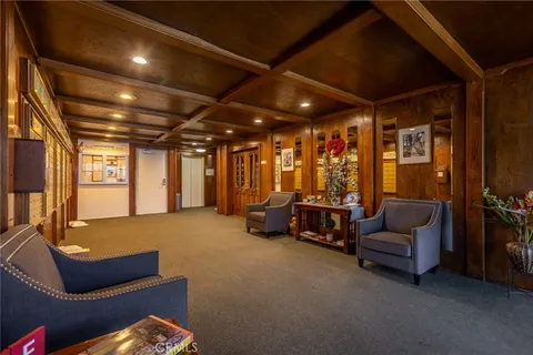 a front view of a building with garden