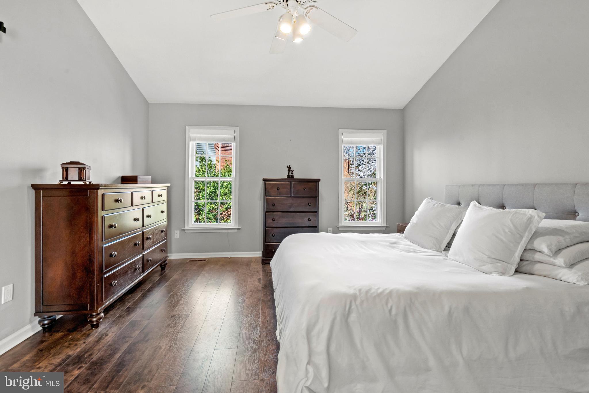 1796 Duffield Lane Alexandria, VA 22307 - Photo 20 of 42 a bedroom with a bed and furniture