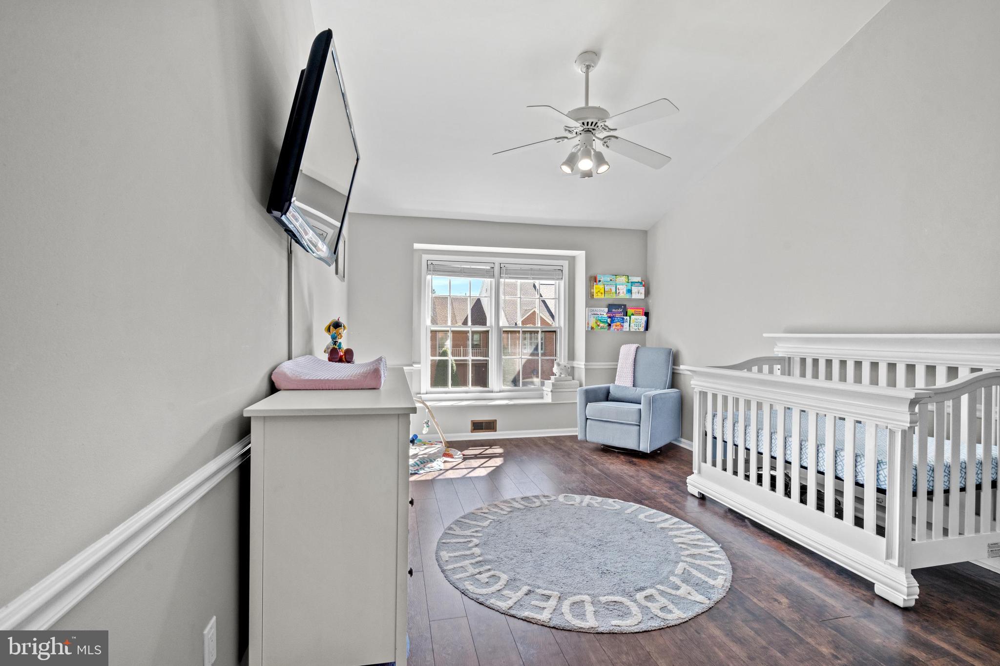 1796 Duffield Lane Alexandria, VA 22307 - Photo 28 of 42 a view of a livingroom with furniture window wooden floor and front door
