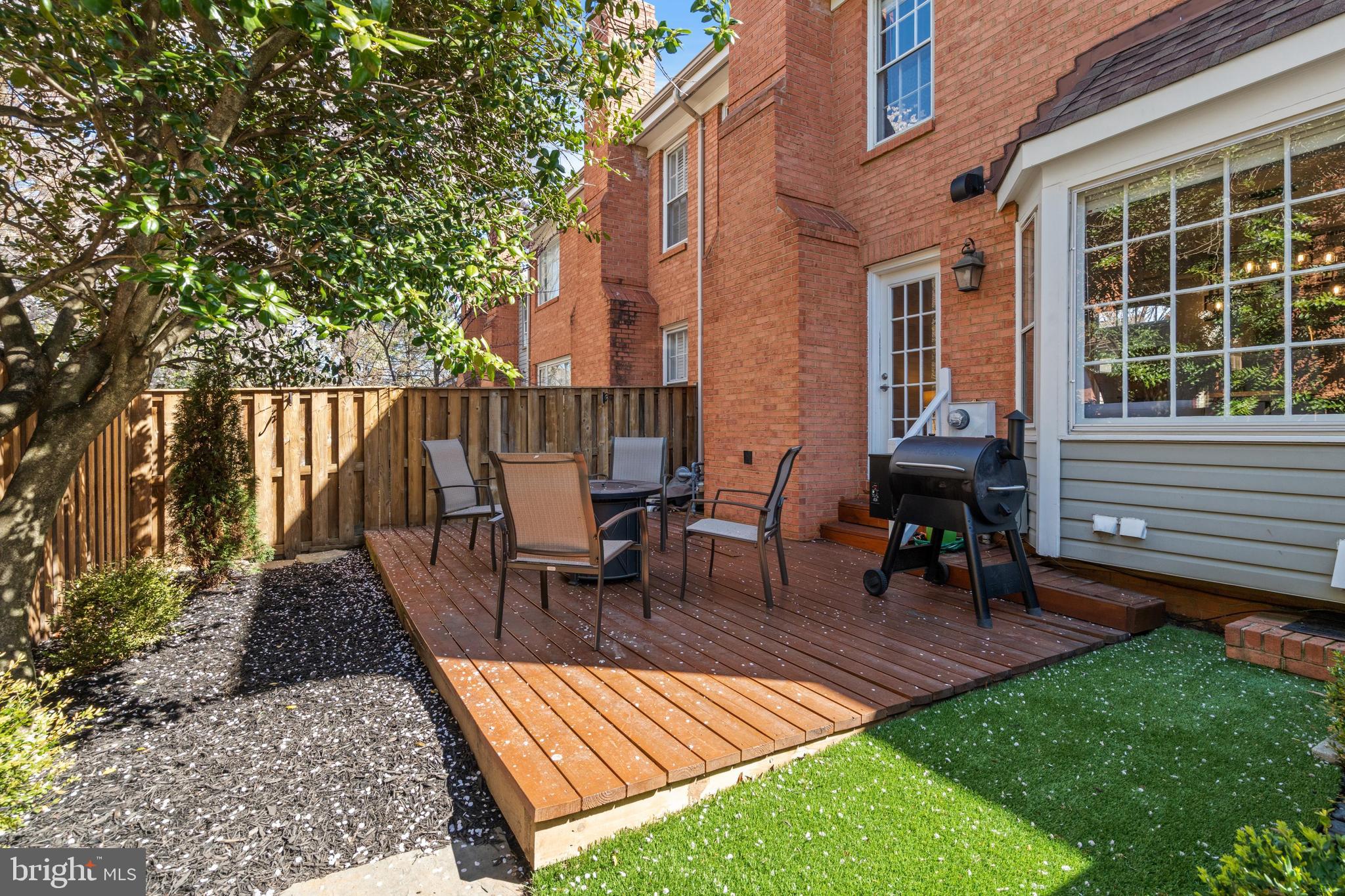1796 Duffield Lane Alexandria, VA 22307 - Photo 37 of 42 a view of a house with backyard and sitting area
