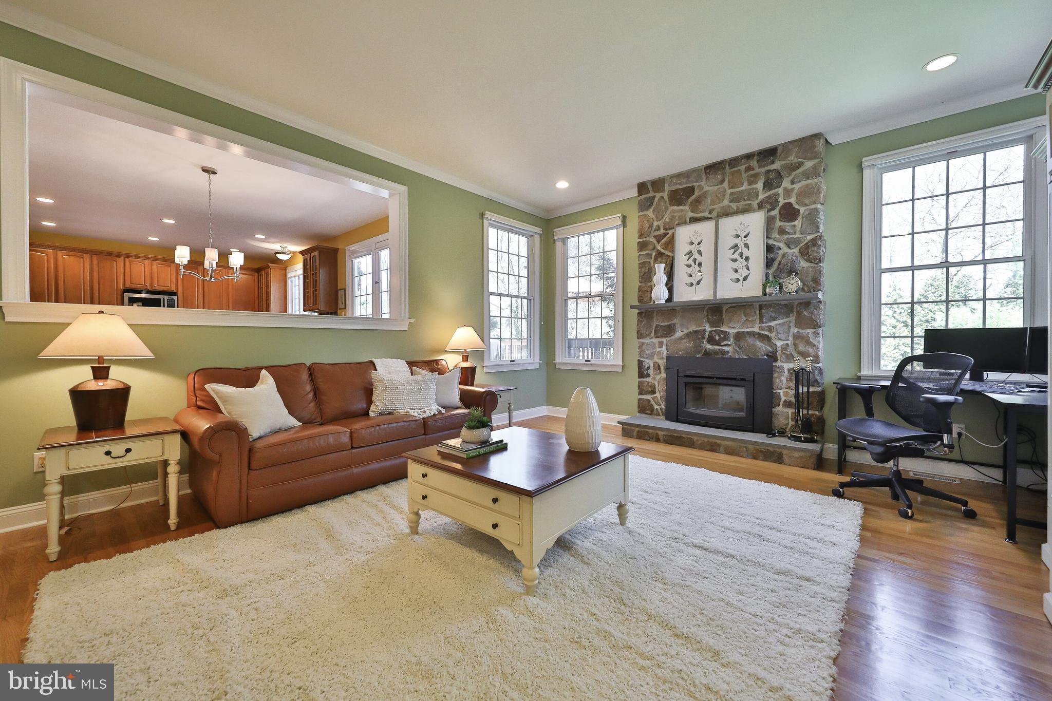 295 Pinecroft Place Ambler, PA 19002 - Photo 14 of 37 Wood Burning Fireplace