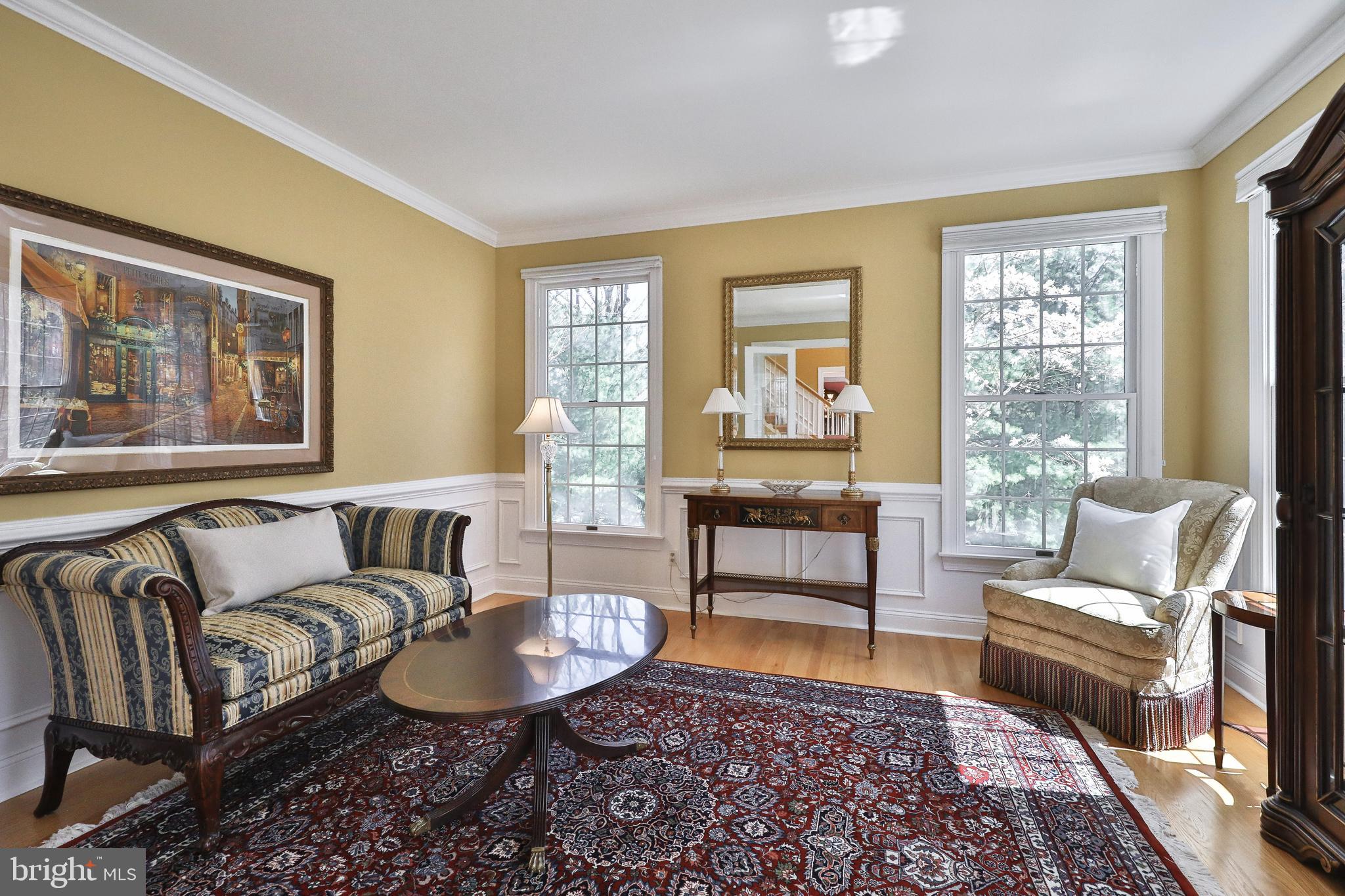 295 Pinecroft Place Ambler, PA 19002 - Photo 3 of 37 Formal Living Room w/ Hardwood Flooring