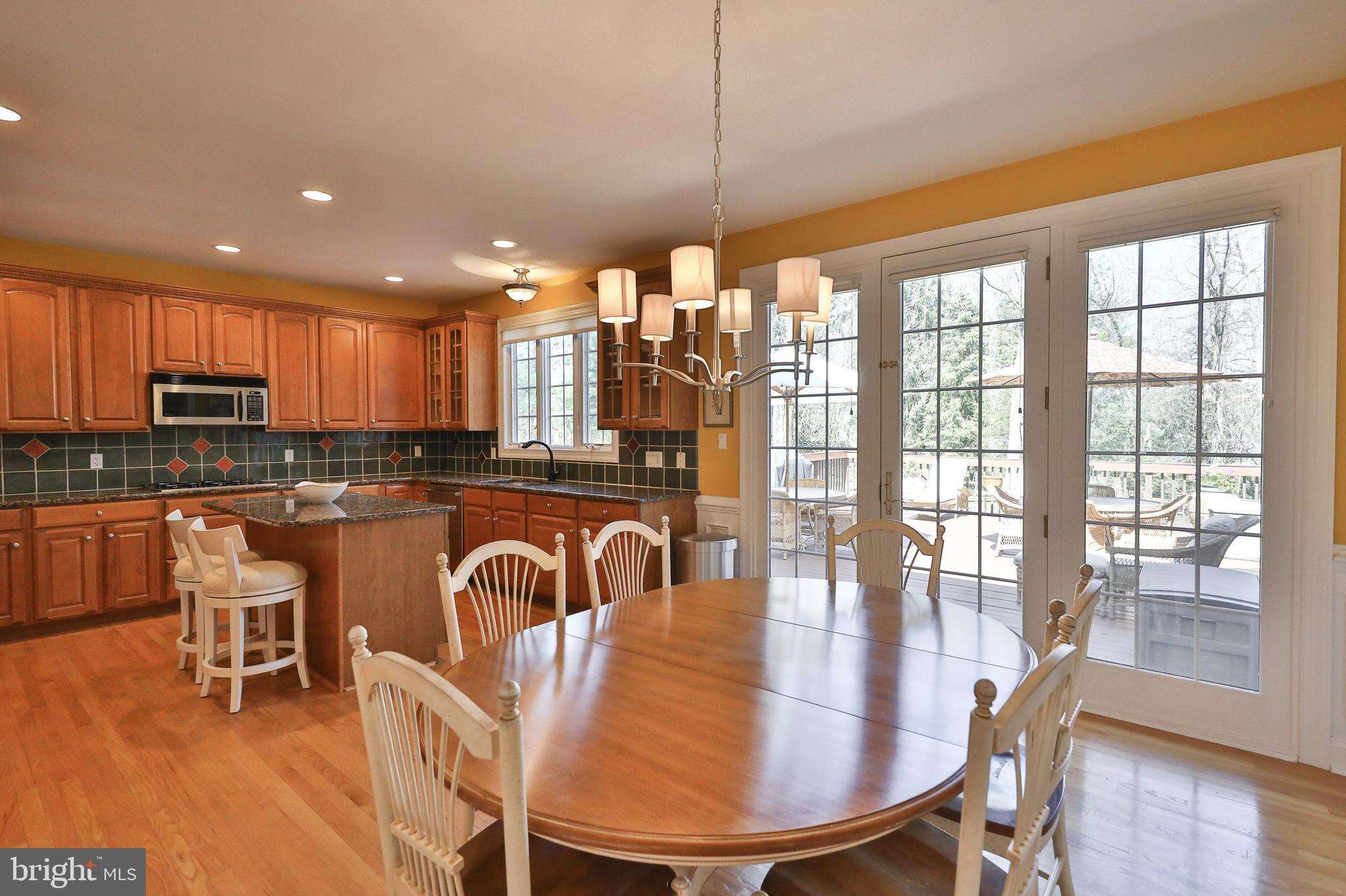 295 Pinecroft Place Ambler, PA 19002 - Photo 8 of 37 Spacious Kitchen leads to HUGE Rear Deck