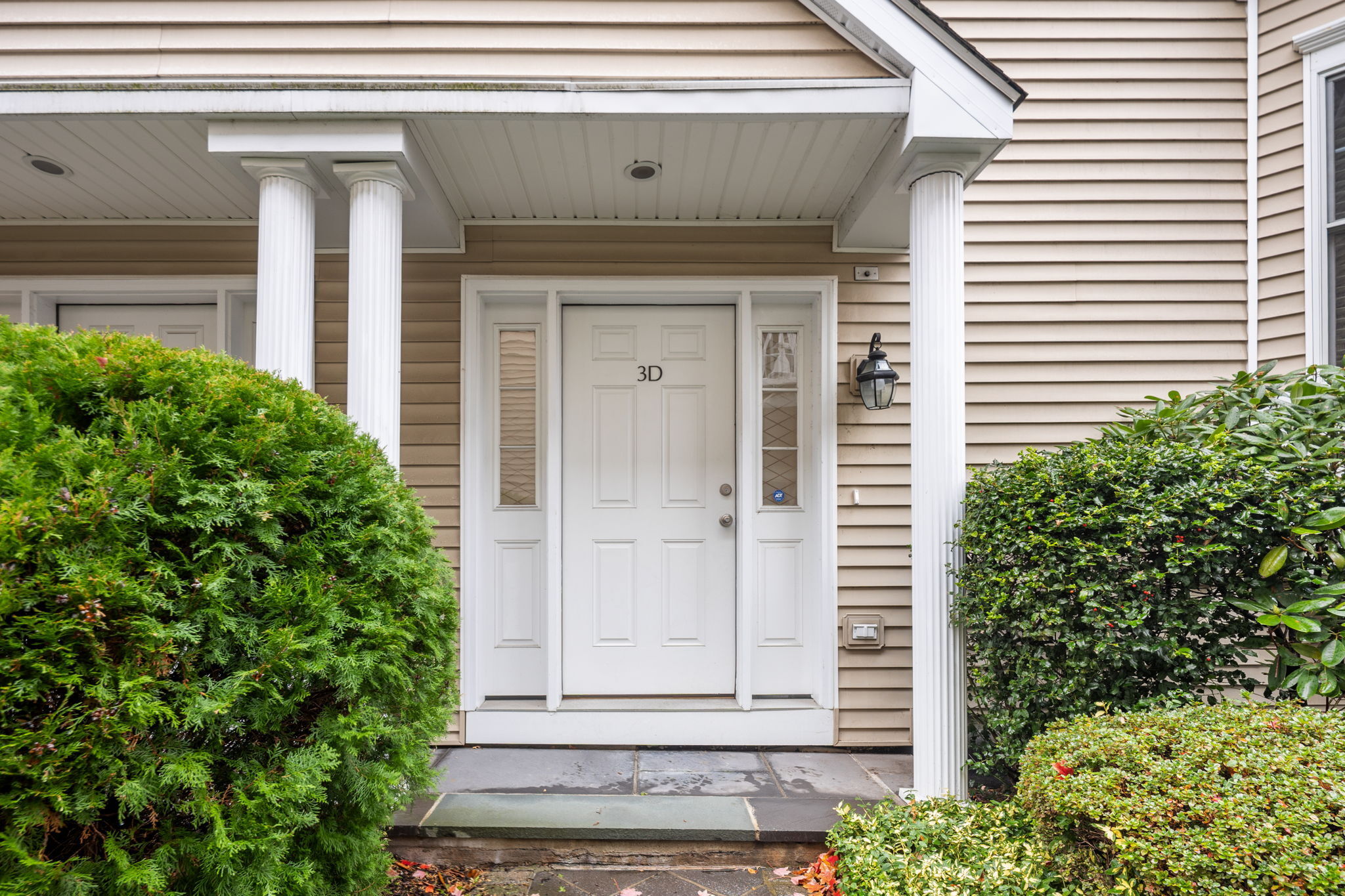 view of house with potted plants