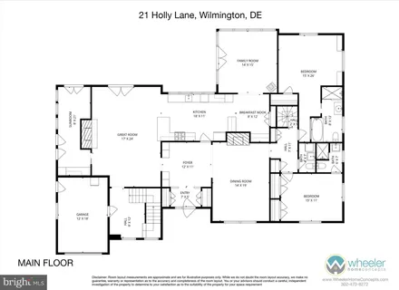 $1,195,000 | 21 Holly Lane, Wilmington, DE 19807