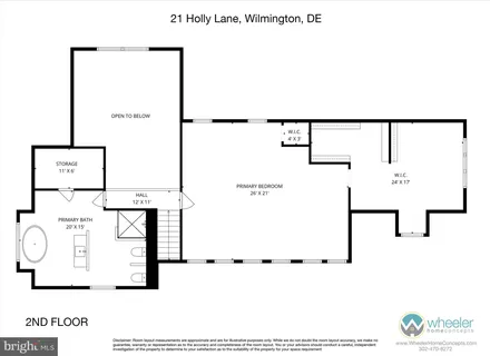 $1,195,000 | 21 Holly Lane, Wilmington, DE 19807