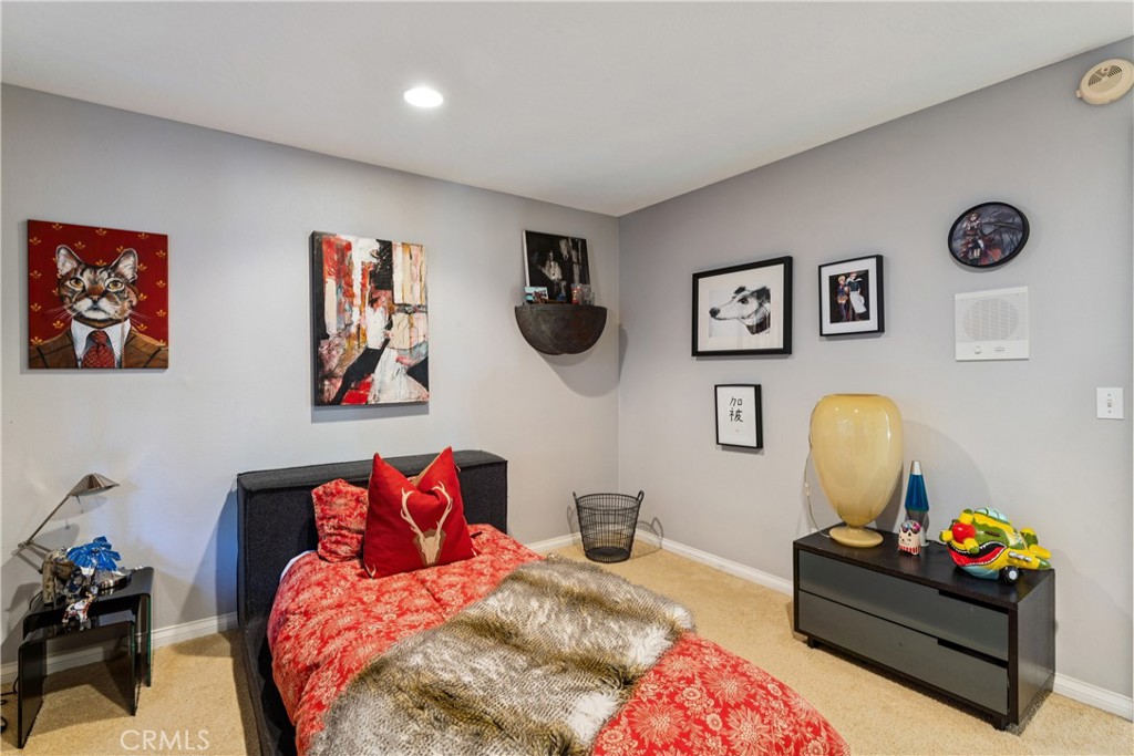 469 Golf Course Road Lake Arrowhead, CA 92352 - Photo 15 of 75 Lower level bedroom 2