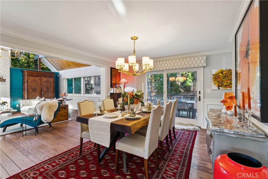 469 Golf Course Road Lake Arrowhead, CA 92352 - Photo 30 of 75 Main level formal dining area