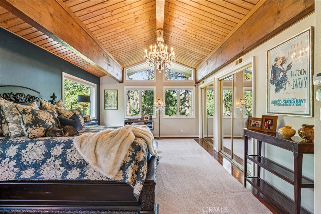 469 Golf Course Road Lake Arrowhead, CA 92352 - Photo 48 of 75 Upper level master bedroom