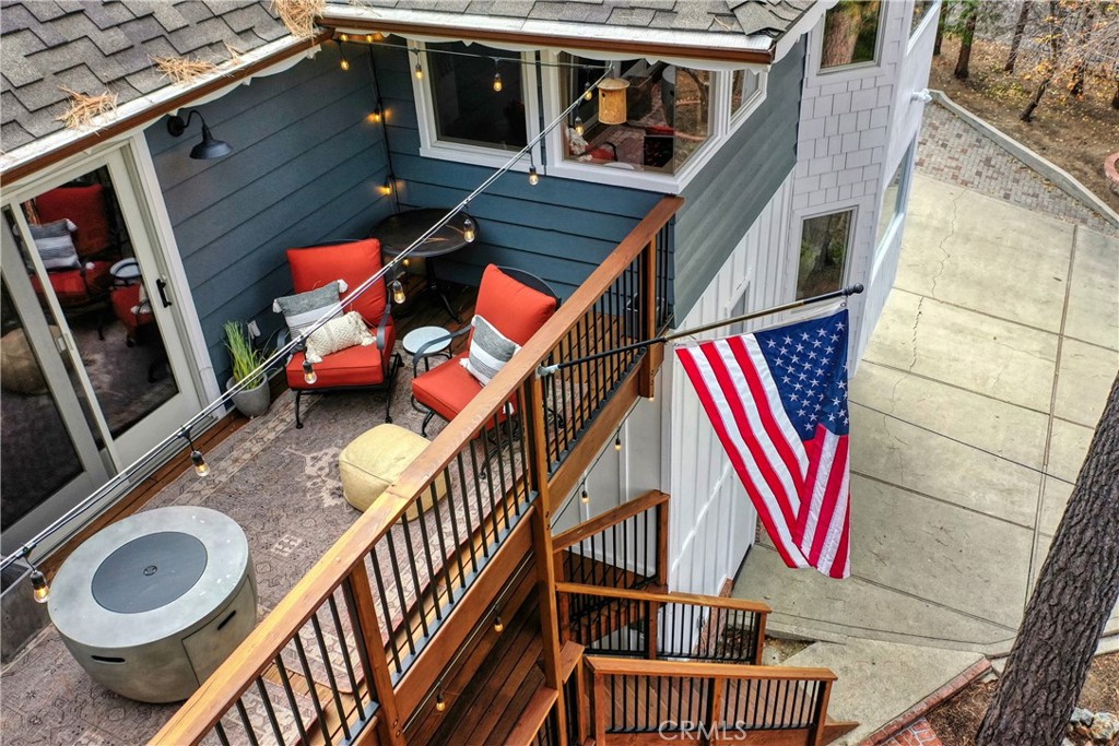 469 Golf Course Road Lake Arrowhead, CA 92352 - Photo 57 of 75 Main level balcony