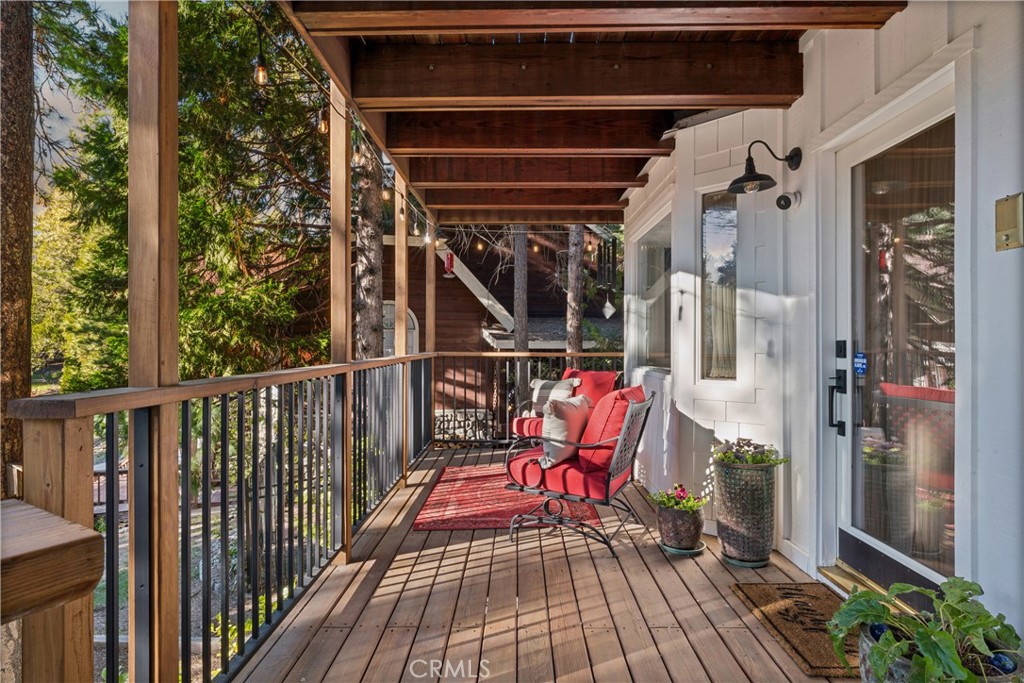 469 Golf Course Road Lake Arrowhead, CA 92352 - Photo 61 of 75 Main level balcony