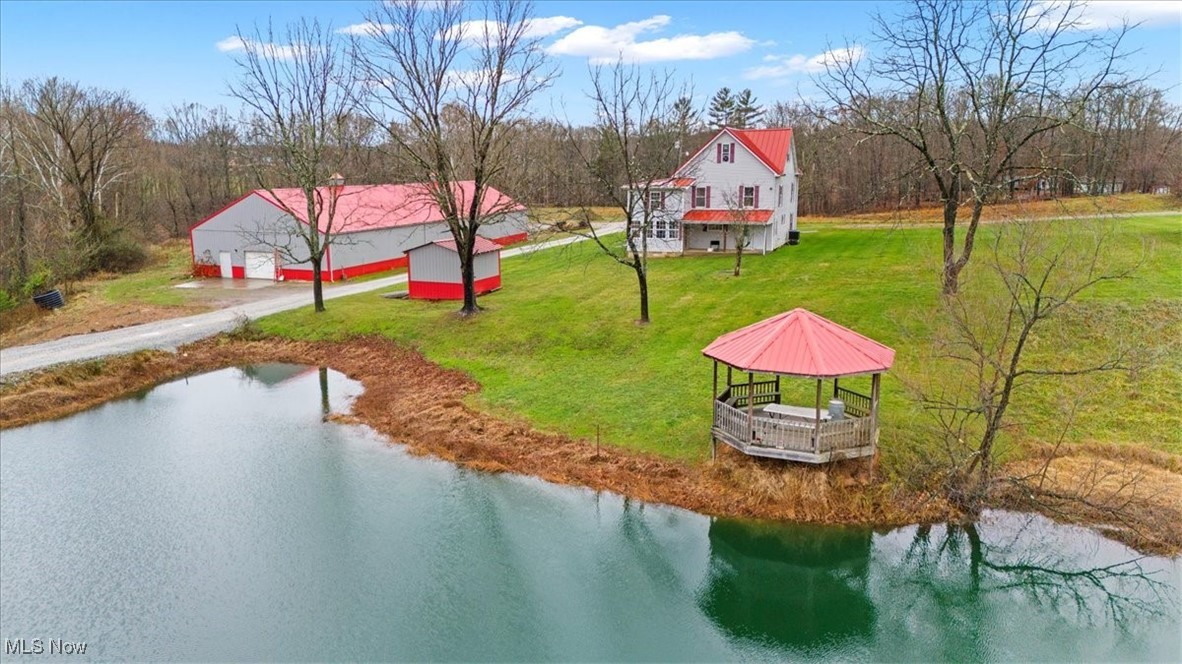 5.956 acres with pond