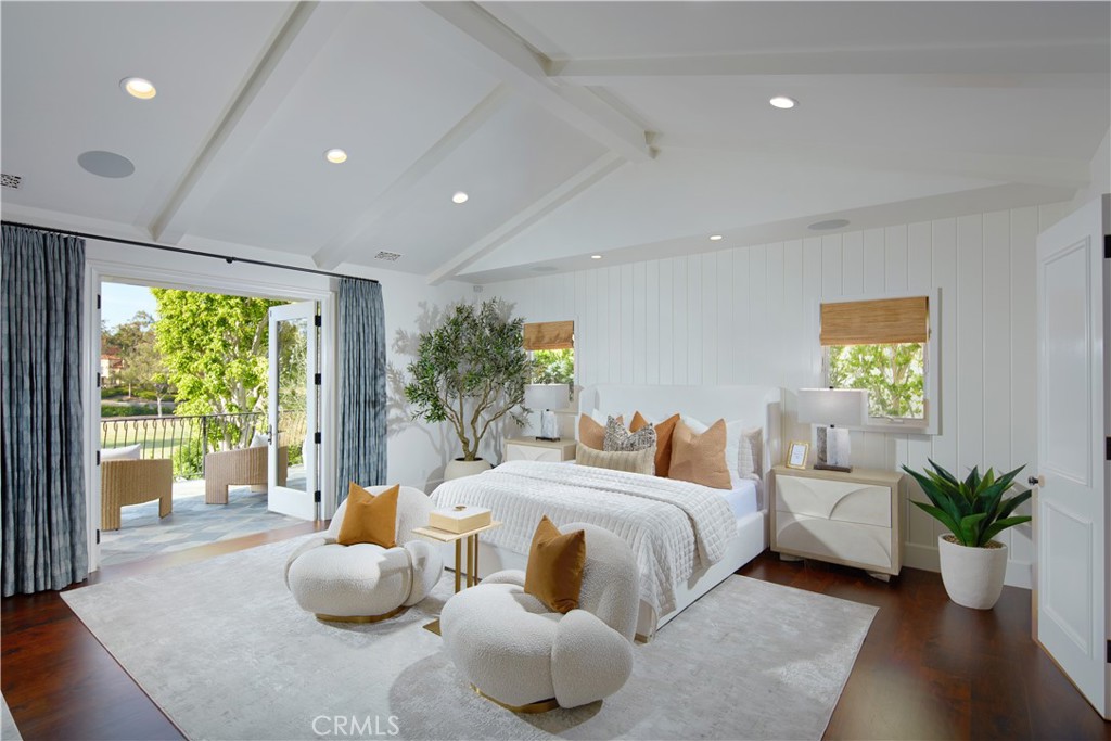 2 Royal St George Road Newport Beach, CA 92660 - Photo 13 of 48 a bedroom with a bed and window
