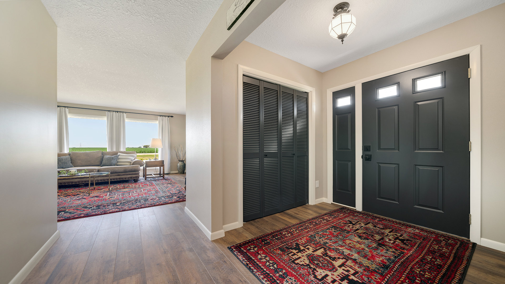 1195 Atkinson Road Harmon, IL 61042 - Photo 15 of 53 a living room with a bed and a rug