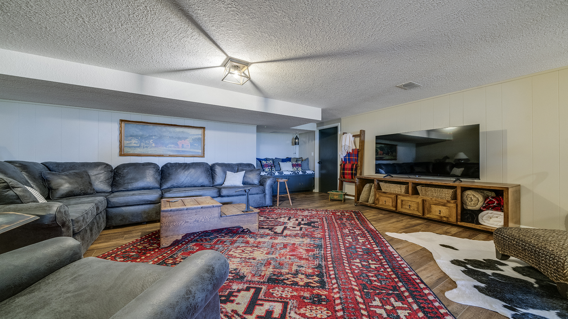 1195 Atkinson Road Harmon, IL 61042 - Photo 29 of 53 a living room with furniture and a flat screen tv