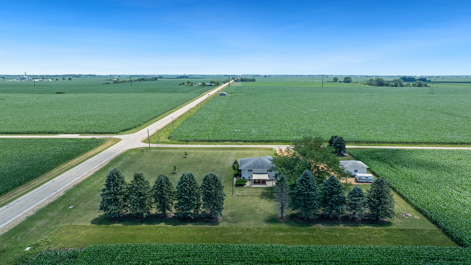 1195 Atkinson Road Harmon, IL 61042 - Photo 3 of 53 a view of a golf course with a garden