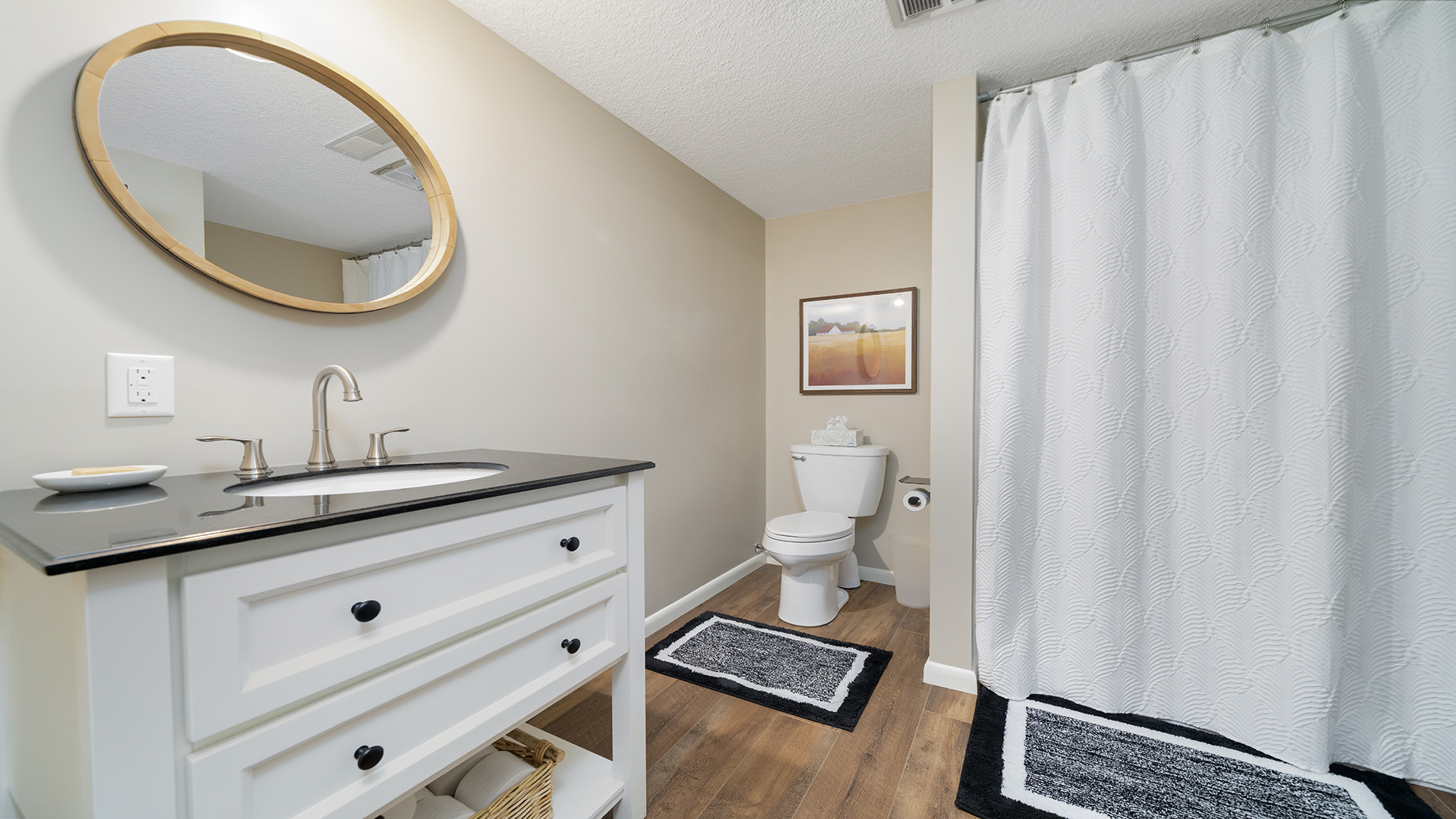 1195 Atkinson Road Harmon, IL 61042 - Photo 33 of 53 a bathroom with a toilet a sink and a mirror