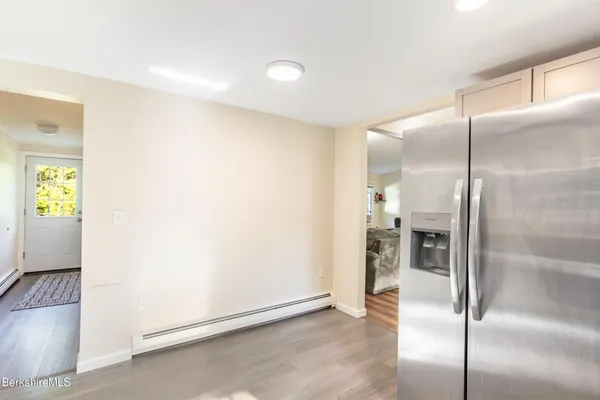 a view of a kitchen with a sink