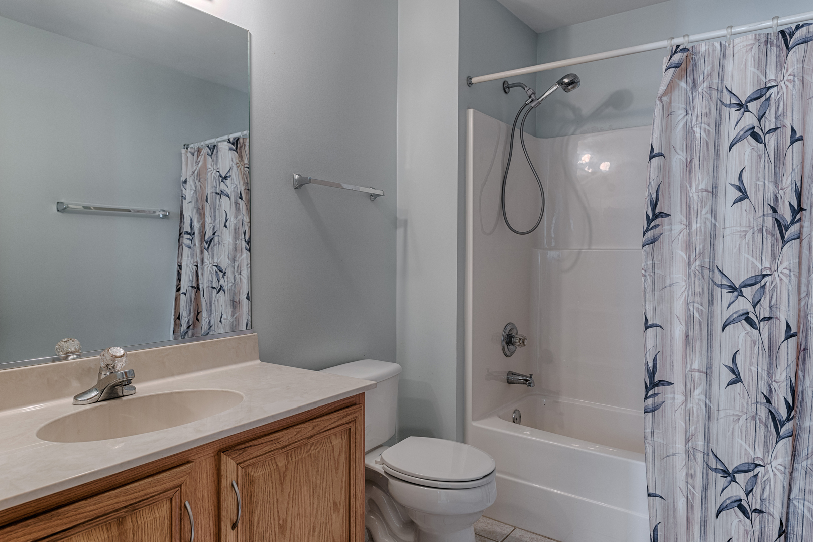 3261 Cool Springs Court Naperville, IL 60564 - Photo 7 of 25 a bathroom with a granite countertop sink toilet and shower