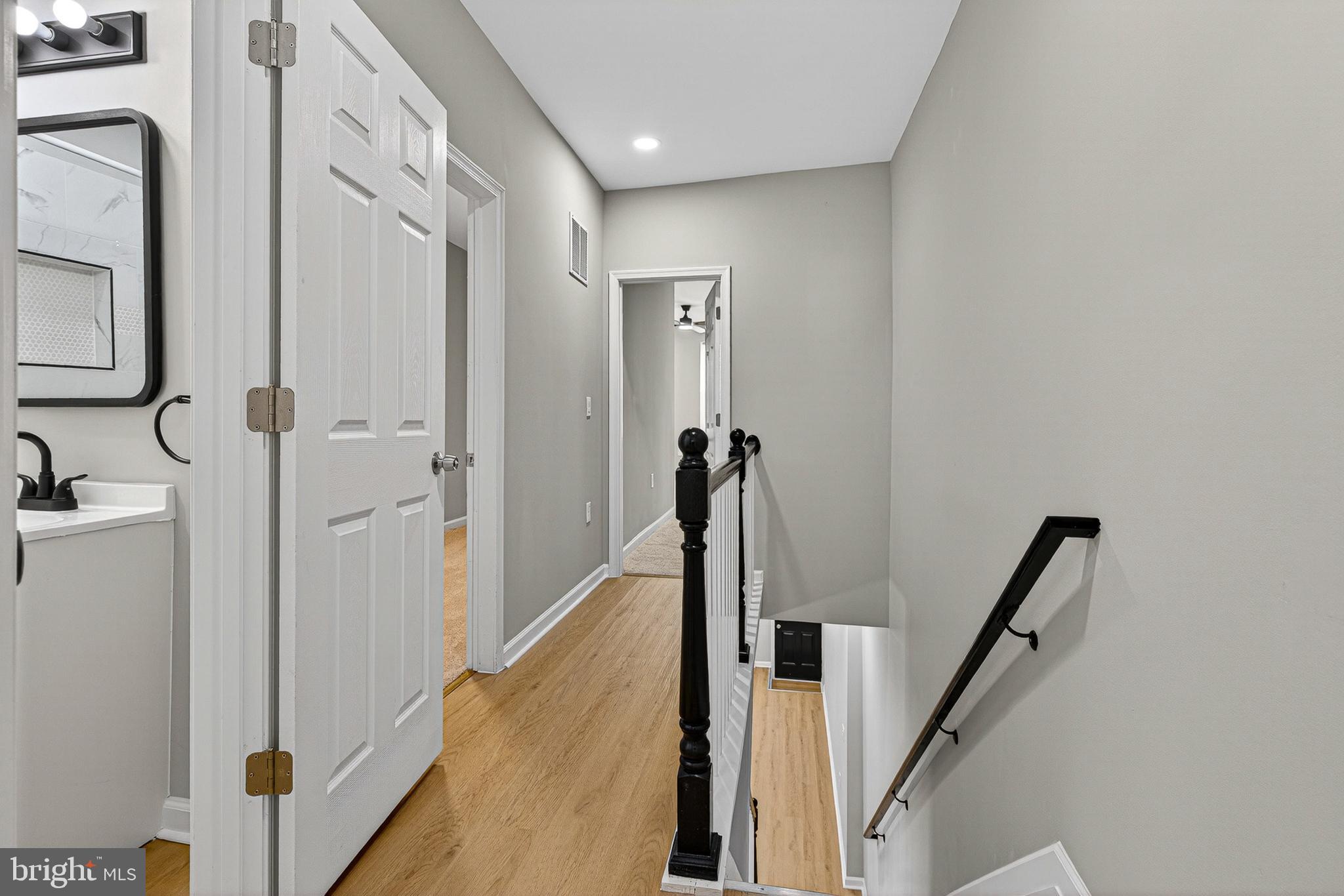 2518 West Fayette Street Baltimore, MD 21223 - Photo 14 of 32 a view of a hallway with a elevator