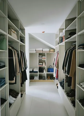 a view of a bathtub in a room