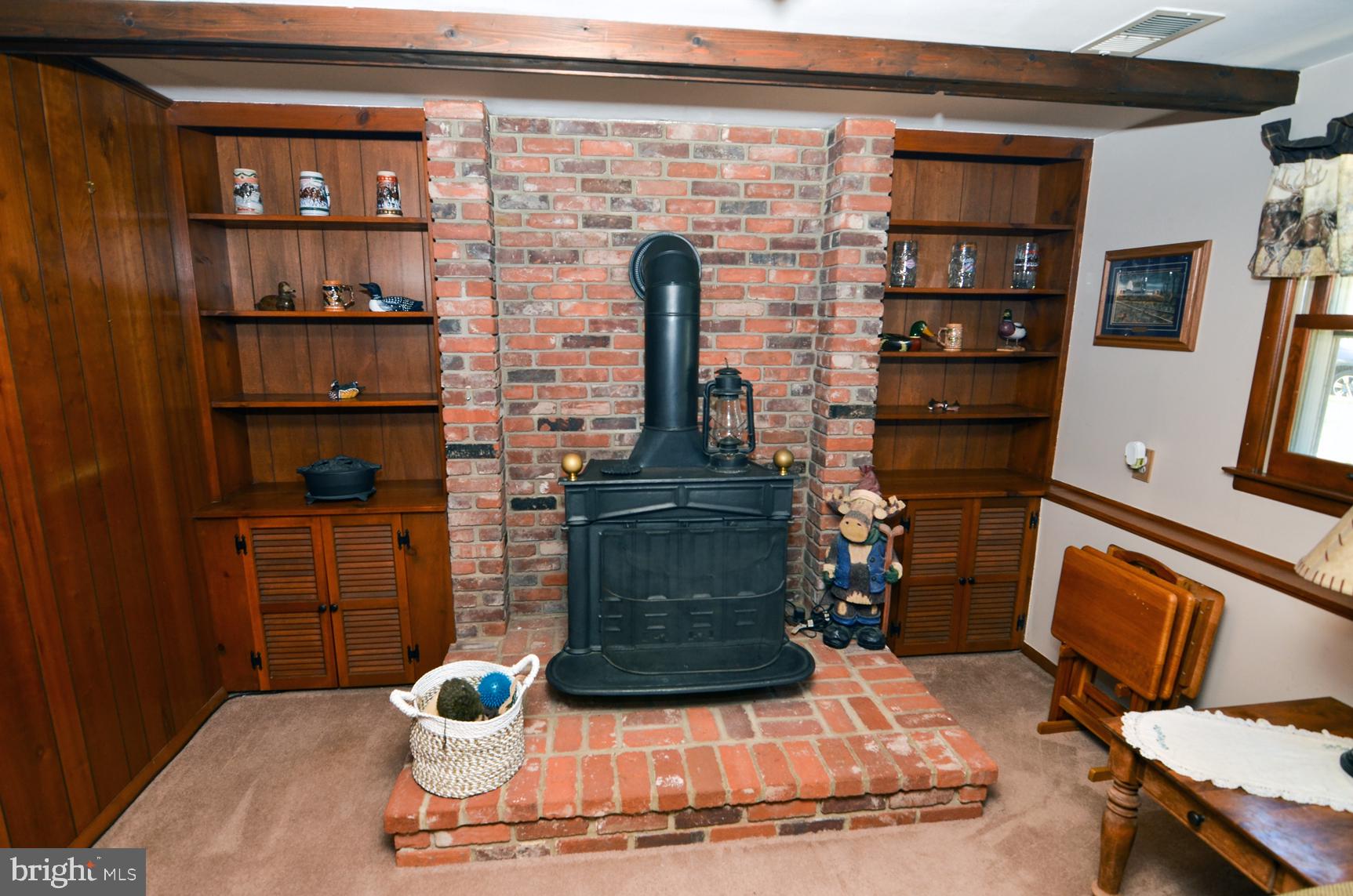 15 Yorkshire Road Hamilton, NJ 08610 - Photo 15 of 34 Wood Burning Stove