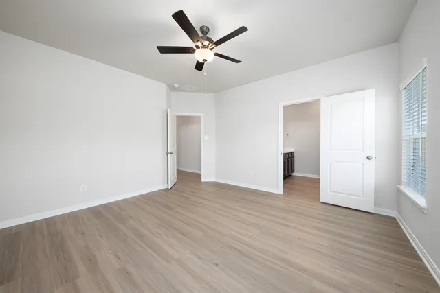 wooden floor in an empty room