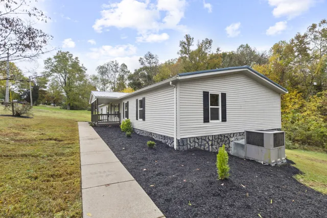 a view of a house with a balcony