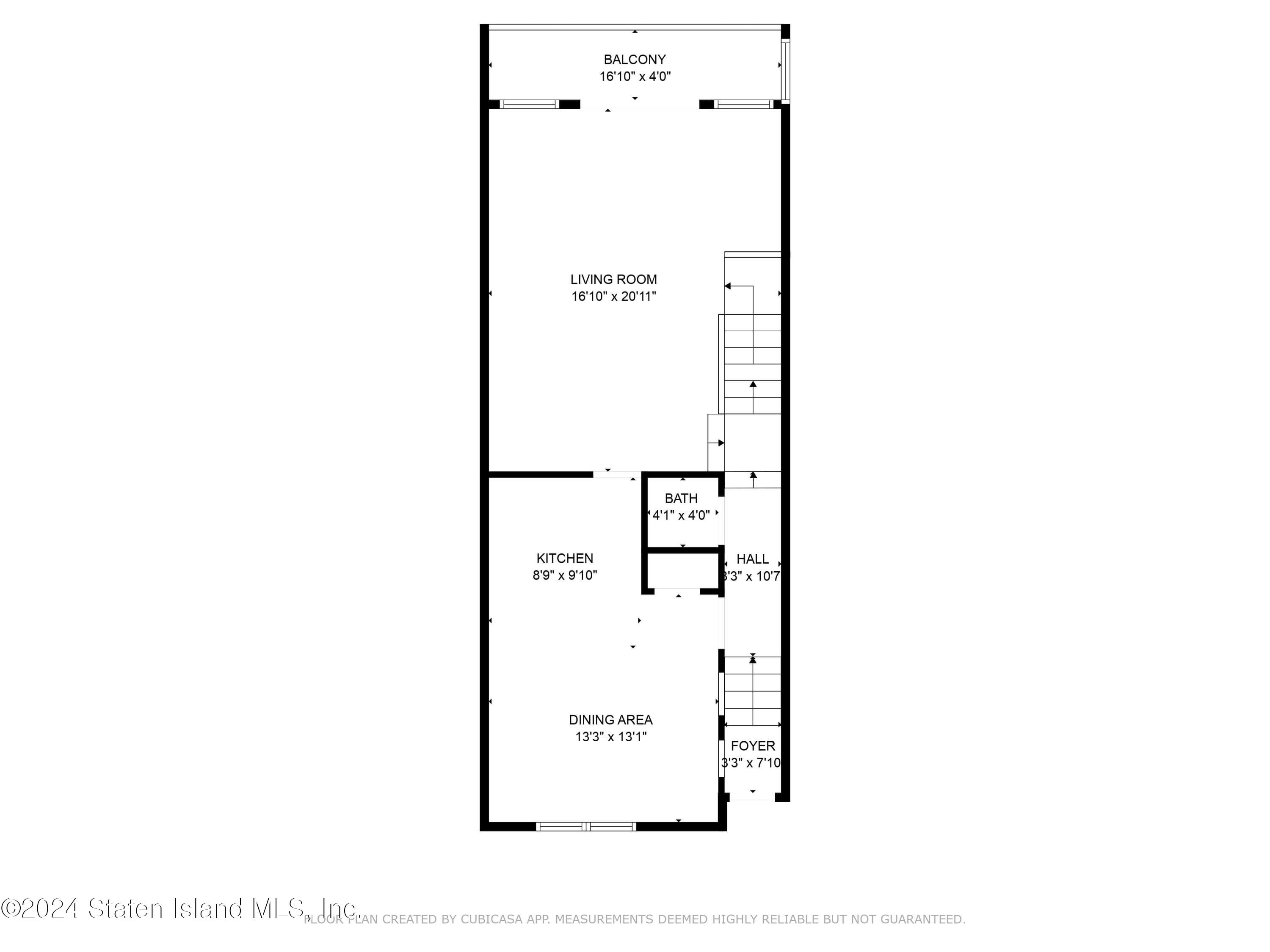 53 Alan Loop Staten Island, NY 10304 - Photo 37 of 37 (34) FIRST FLOOR PLAN