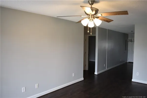 wooden floor in an empty room