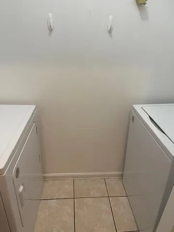 a utility room with a sink