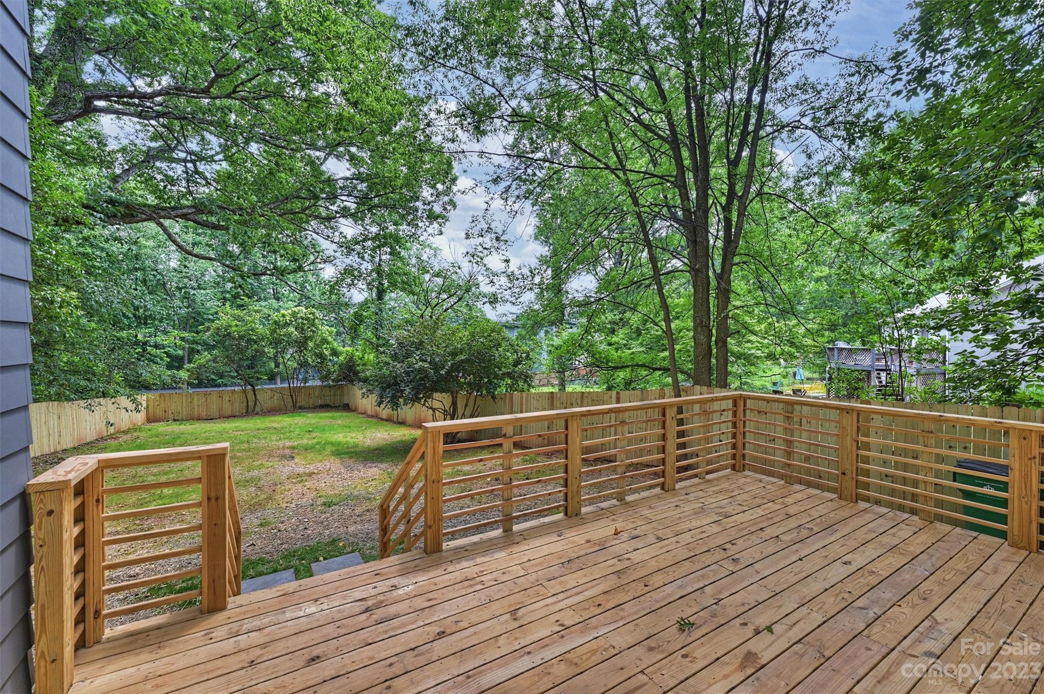 1608 Chippendale Road Charlotte, NC 28205 - Photo 34 of 34 a view of outdoor space and deck