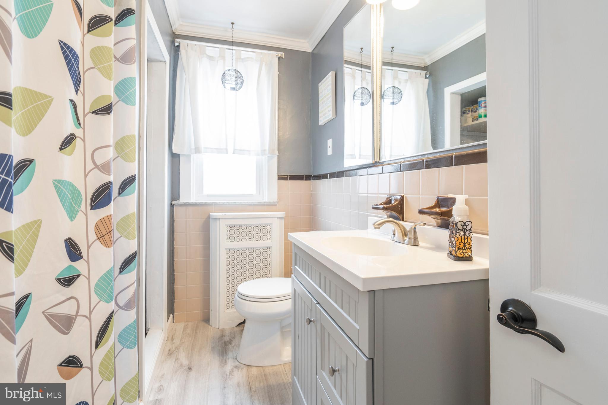 105 Wayne Avenue Springfield, PA 19064 - Photo 42 of 49 Newly Renovated Hall Bathroom