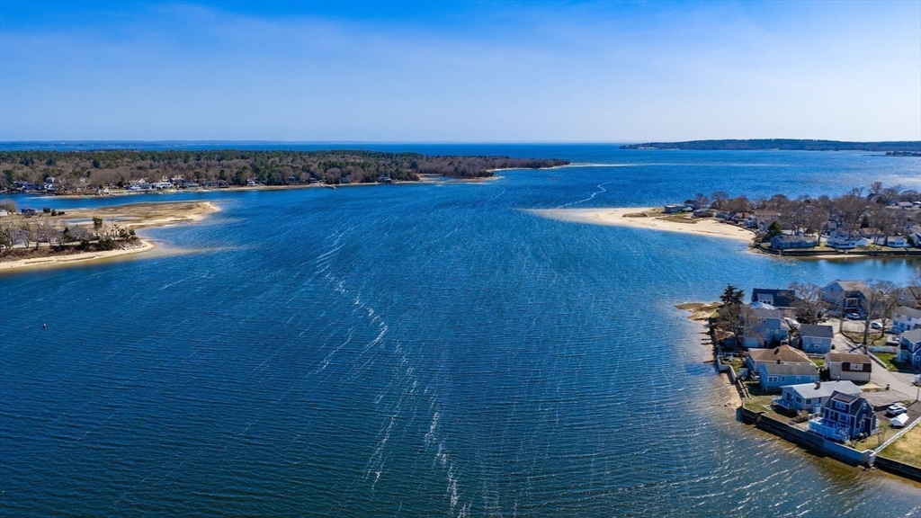 4 Ross Avenue Wareham, MA 02571 - Photo 11 of 39 an aerial view of a houses with a lake view