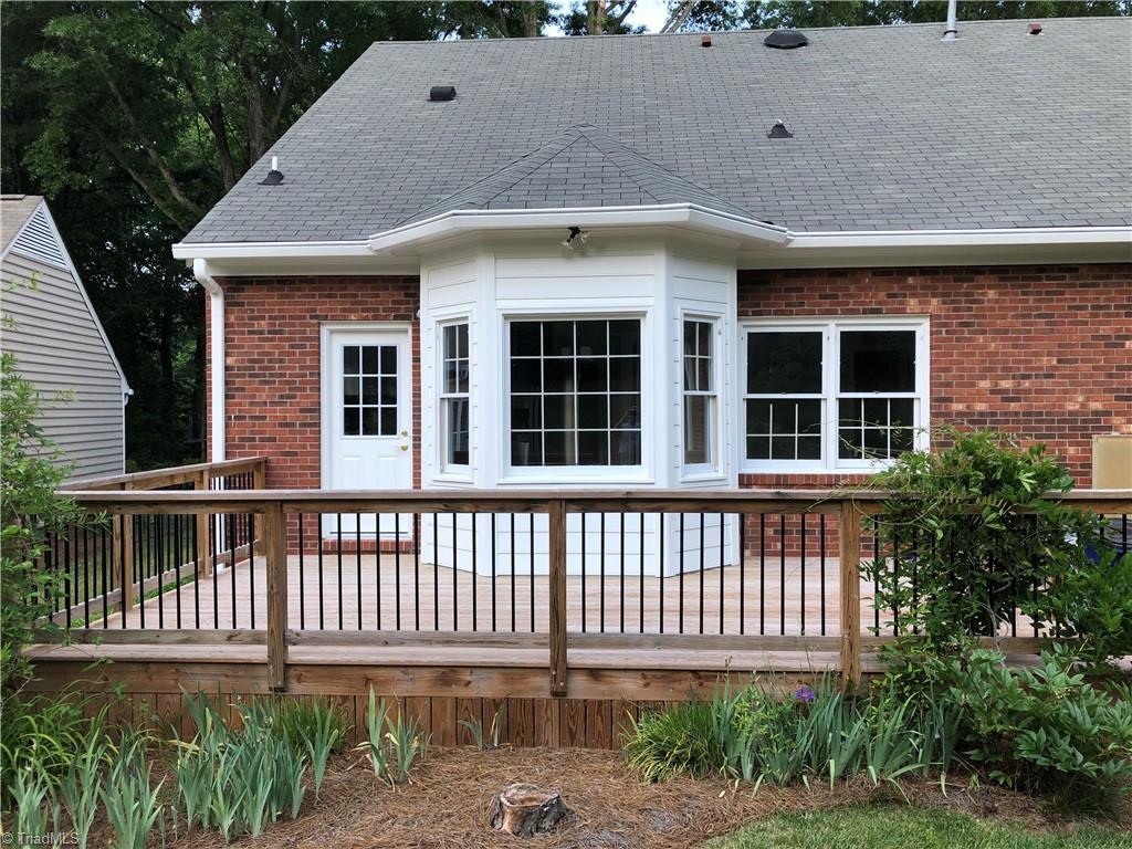1209 Stadler Ridge Road Winston-Salem, NC 27106 - Photo 26 of 28 Large rear deck
