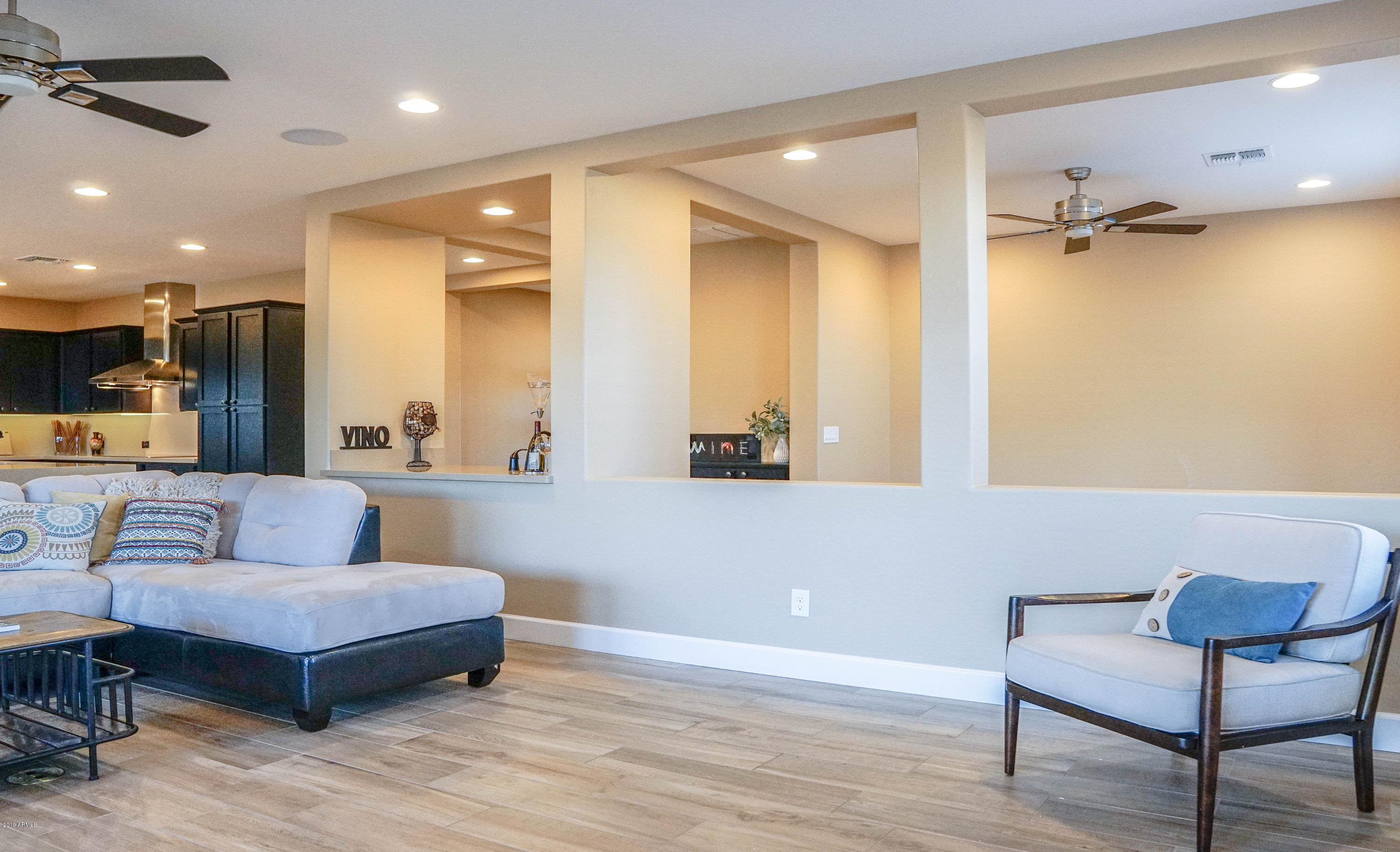3249 Rising Sun Ridge Wickenburg, AZ 85390 - Photo 19 of 38 Living Room looking into den/office